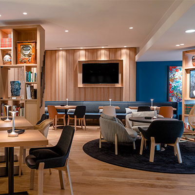 La salle de restaurant du Carré
